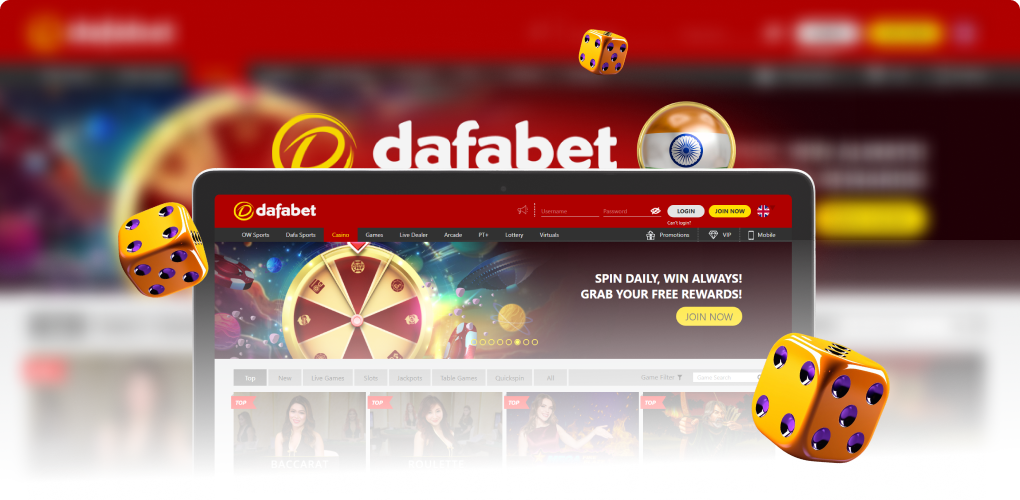 Dafabet offers players from India the opportunity to play at an online casino